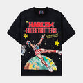 SP x Harlem Globetrotters Basketball Washed Mens Short Sleeve Shirt (Black/Red)