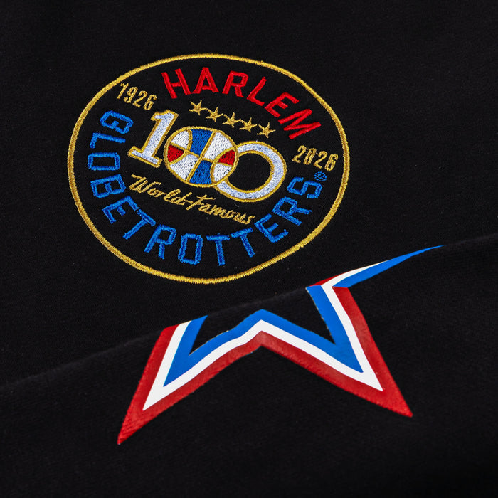 SP x Harlem Globetrotters World Famous Pullover Mens Hoodie (Black/Red)