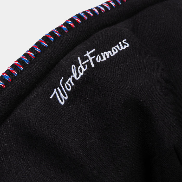 SP x Harlem Globetrotters World Famous Pullover Mens Hoodie (Black/Red)