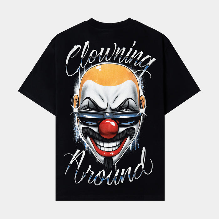 SP x Homies Clowning Around Mens Short Sleeve Shirt (Black/White)