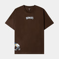 SP x Homies Old Skool Mens Short Sleeve Shirt (Brown/White)