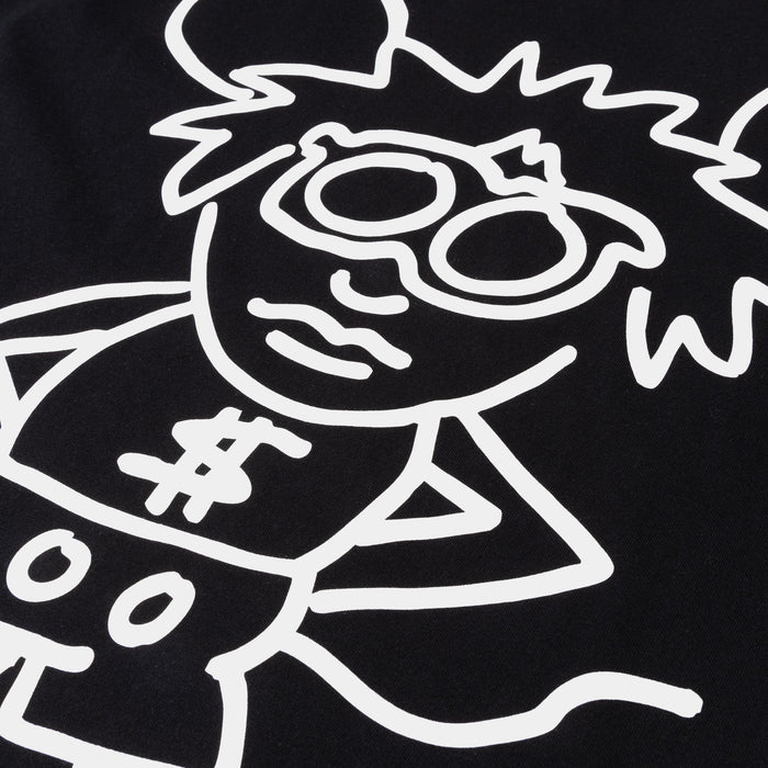 SP x Keith Haring Andy Cash Mens Short Sleeve Shirt (Black/White)