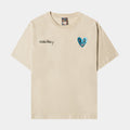 SP x Keith Haring Characters Mens Short Sleeve Shirt (Beige/Blue)