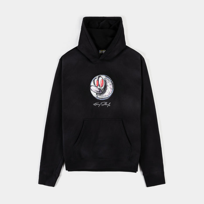 SP x Kenny Scharf Faces Pullover Mens Hoodie (Grey/Black)