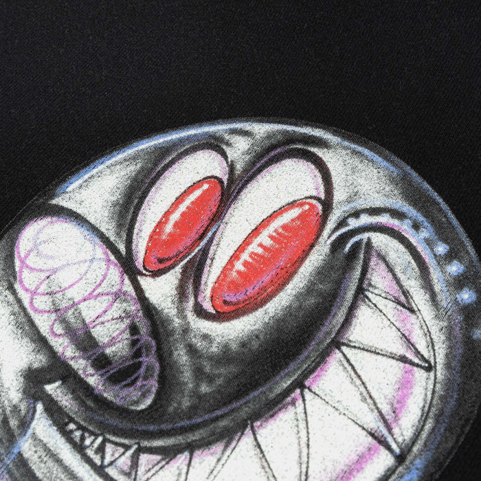SP x Kenny Scharf Faces Pullover Mens Hoodie (Grey/Black)