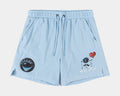 SP x Kenny Scharf Flowers Hybrid Mens Shorts (Blue/White)