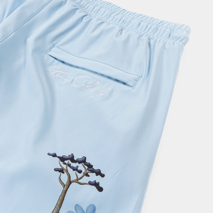 SP x Kenny Scharf Flowers Hybrid Mens Shorts (Blue/White)