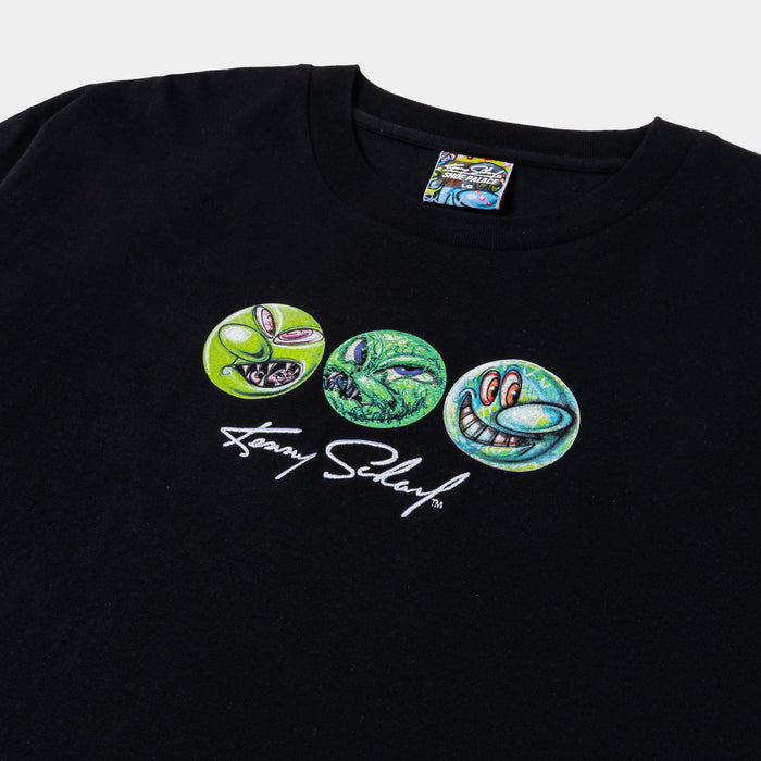 SP x Kenny Scharf Lucy Mens Short Sleeve Shirt (Black/Green)