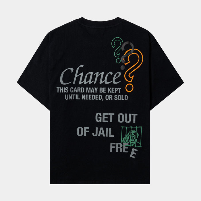 SP x Monopoly Chance Mens Short Sleeve Shirt (Black/Green)