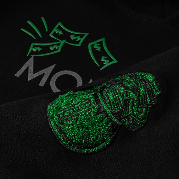 SP x Monopoly Chance Pullover Mens Hoodie (Black/Green)