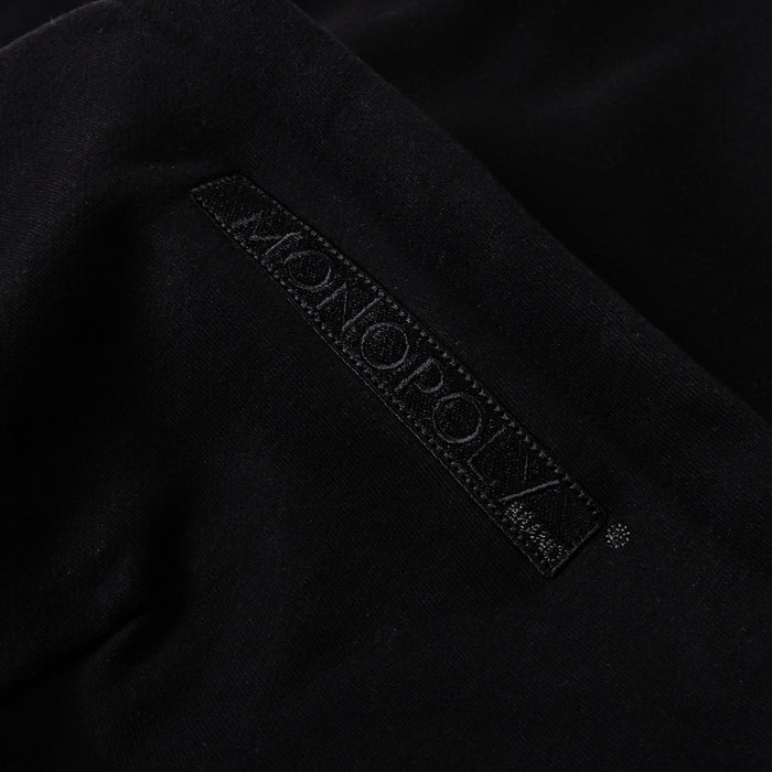 SP x Monopoly Make Money Not Friends Pullover Mens Hoodie (Black/Cream)