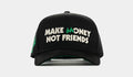SP x Monopoly Make Money Not Friends Snapback Mens Hat (Black/Green)