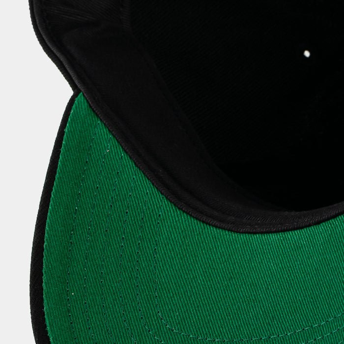 SP x Monopoly Make Money Not Friends Snapback Mens Hat (Black/Green)