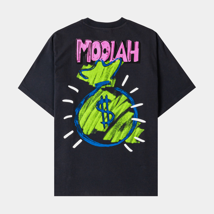 SP x Monopoly Moolah Mens Short Sleeve Shirt (Black/White)