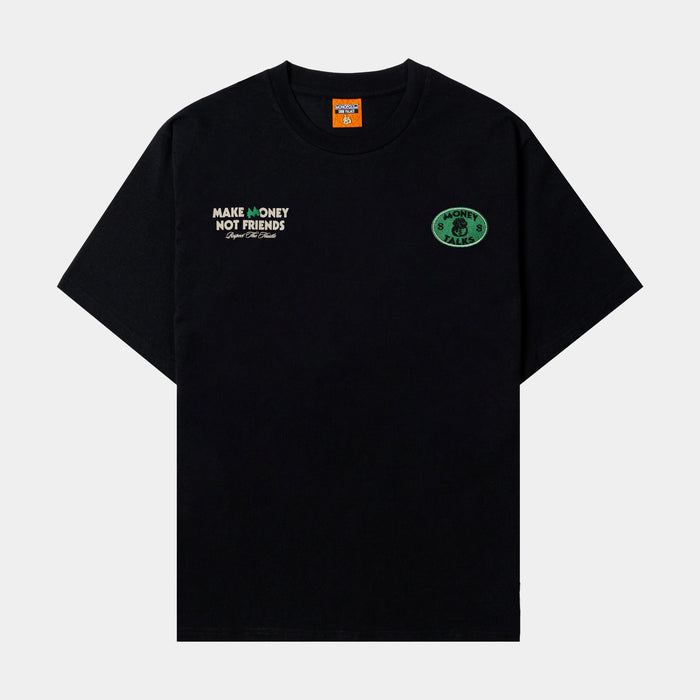 SP x Monopoly Silence Pays Mens Short Sleeve Shirt (Black/Green)