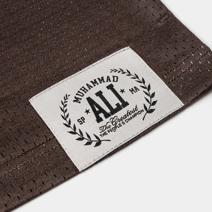 SP x Muhammad Ali 74 Mesh Mens Jersey (Brown/Black)