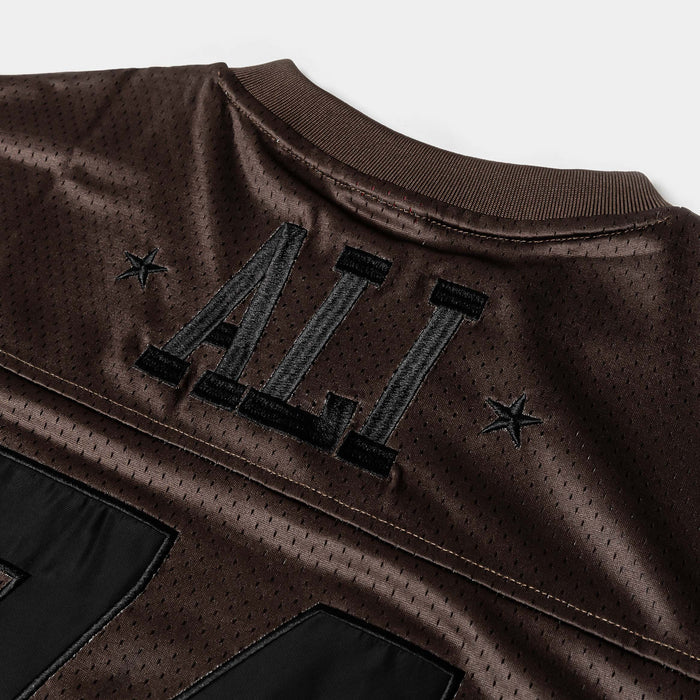 SP x Muhammad Ali 74 Mesh Mens Jersey (Brown/Black)