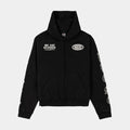 SP x Narcos Zip Up Fleece Mens Hoodie (Black/White)