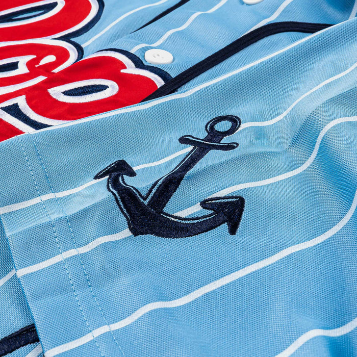 SP x Popeye Baseball Mens Jersey (Blue/White)