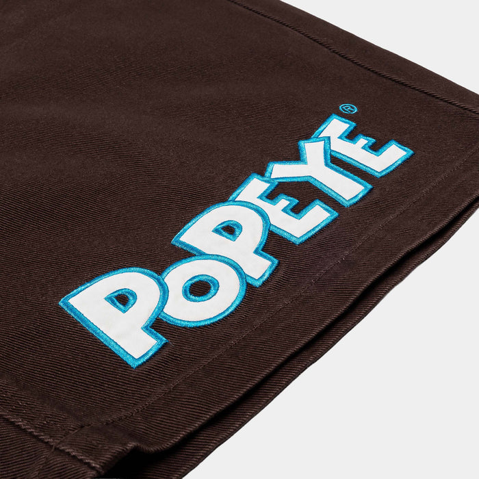 SP x Popeye Battle Of The Century Denim Mens Shorts (Black/Blue)