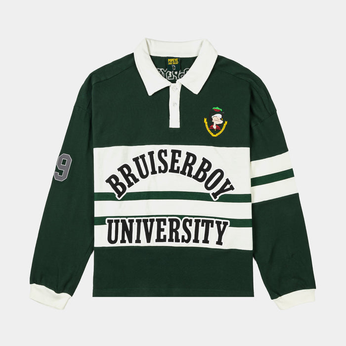 SP x Popeye Bruiserboy Mens Long Sleeve Shirt (Green/White)