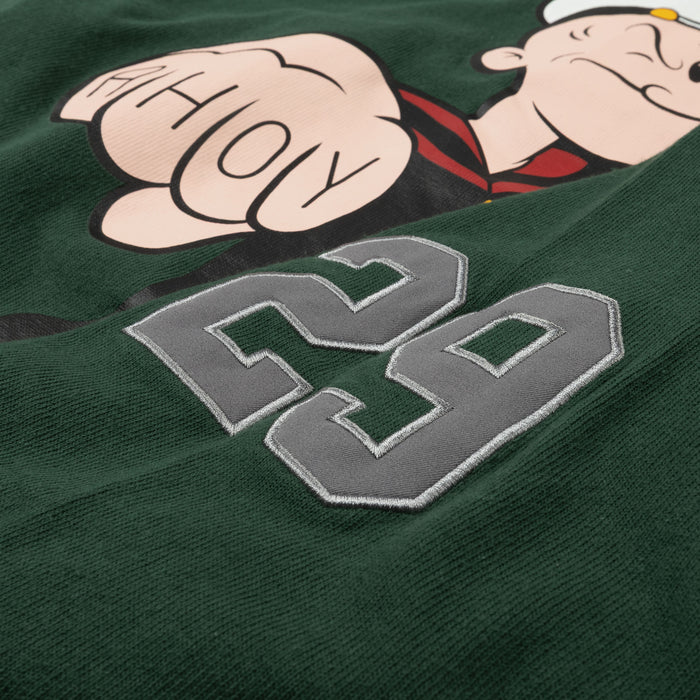 SP x Popeye Bruiserboy Mens Long Sleeve Shirt (Green/White)