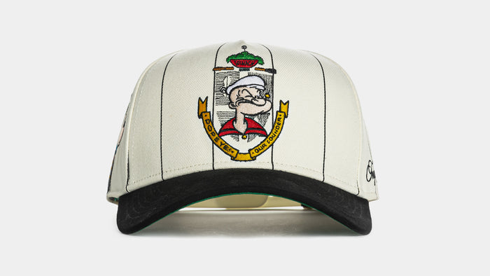 SP x Popeye Bruiserboy Snapback Mens Hat (Cream/Black)
