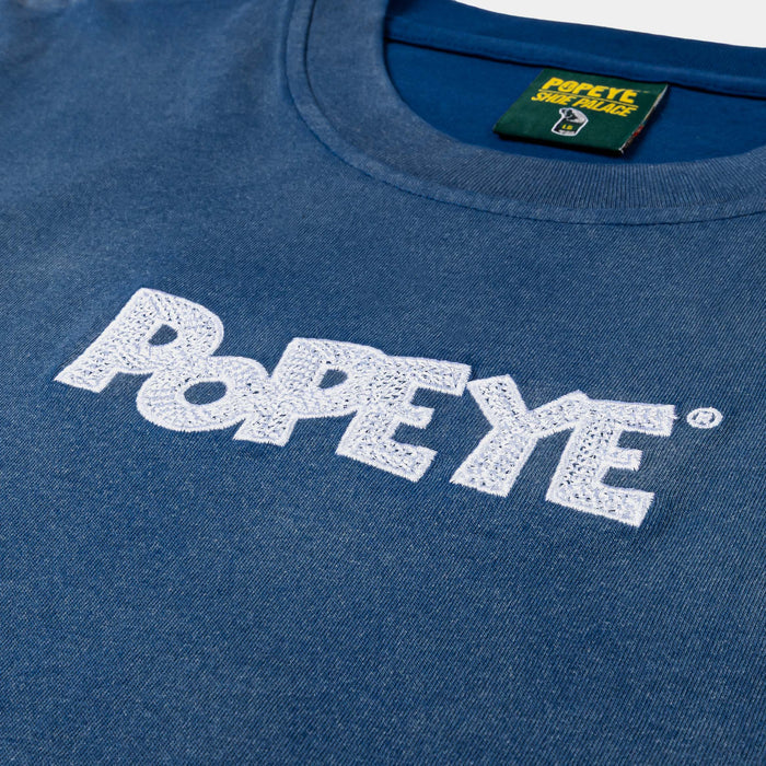 SP x Popeye POW! Mens Short Sleeve Shirt (Navy/White)