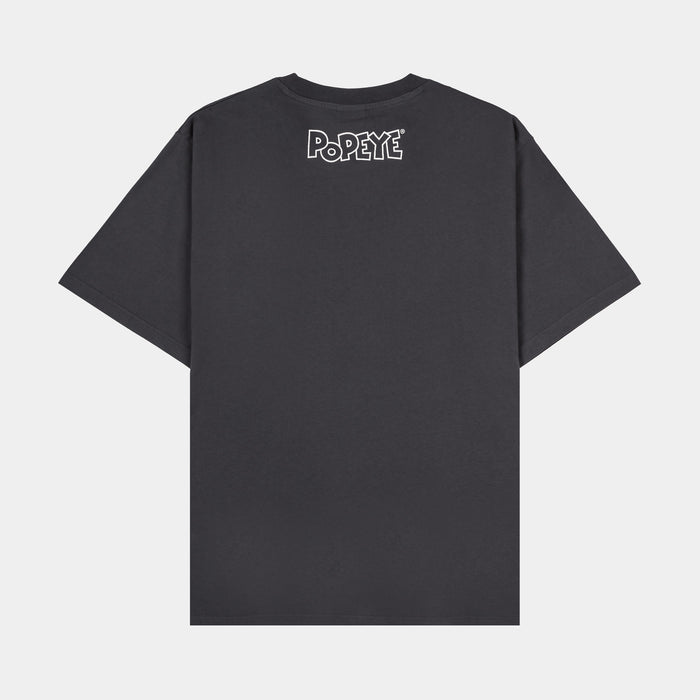 SP x Popeye Studded Mens Short Sleeve Shirt (Black/Green)