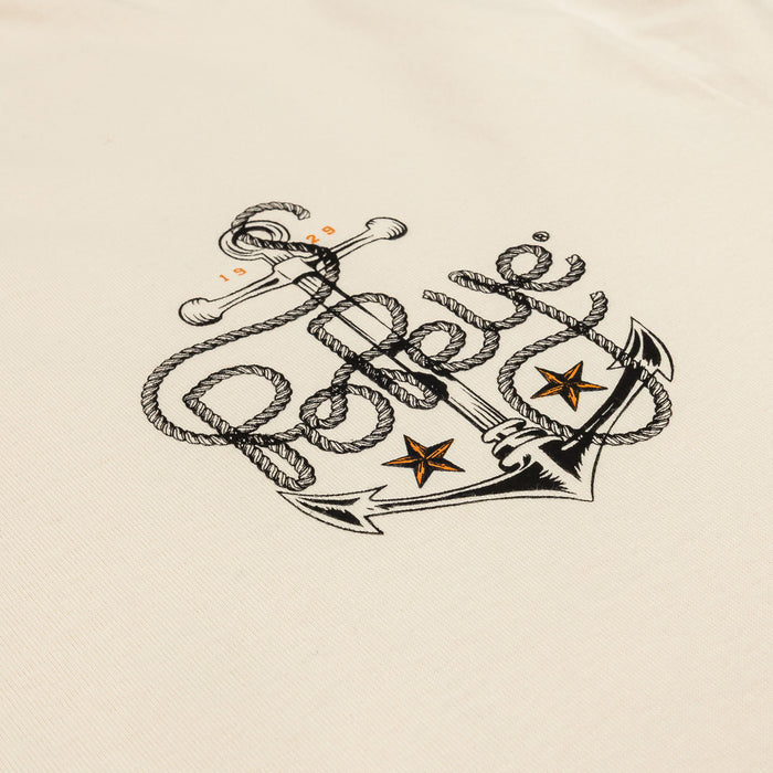 SP x Popeye What I Yam Mens Short Sleeve Shirt (Beige/Black)