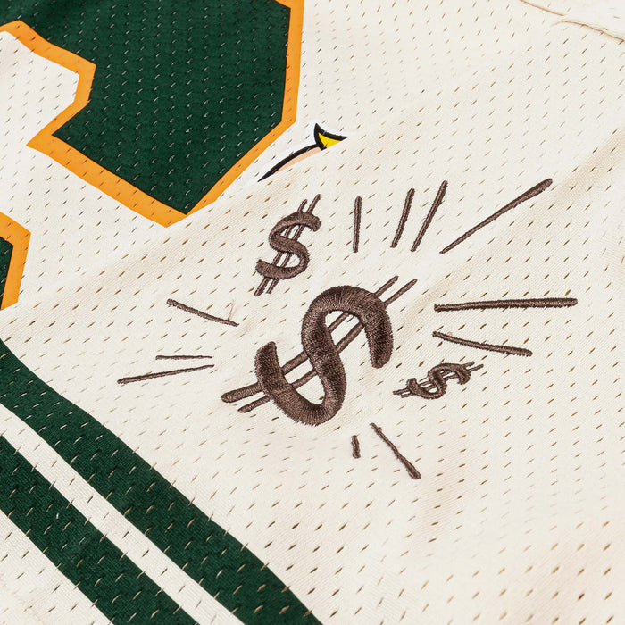 SP x Richie Rich Cash Mesh Mens Jersey (Cream/Green)