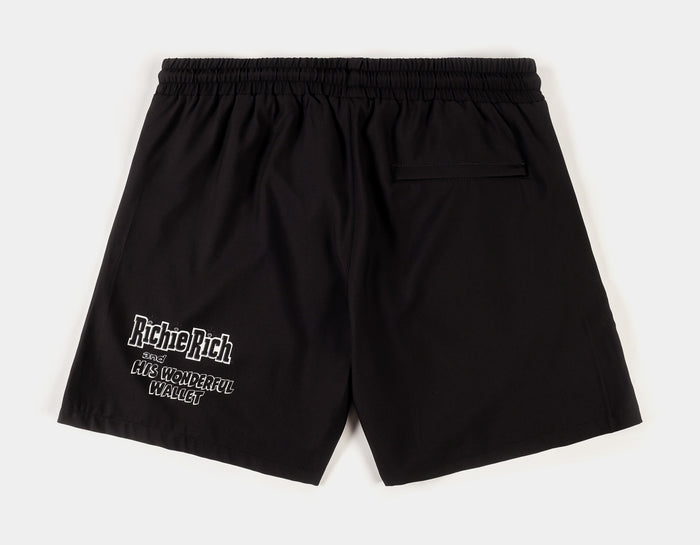 SP x Richie Rich Credit Card Hybrid Mens Shorts (Black/Green)