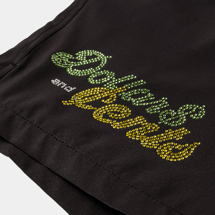 SP x Richie Rich Credit Card Hybrid Mens Shorts (Black/Green)