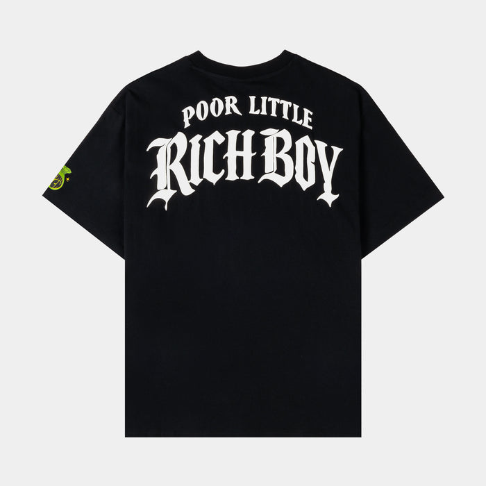 SP x Richie Rich Credit Card Mens Short Sleeve Shirt (Black/Green)
