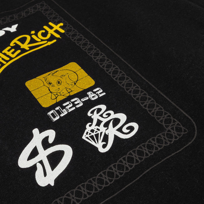 SP x Richie Rich Credit Card Mens Short Sleeve Shirt (Black/Green)