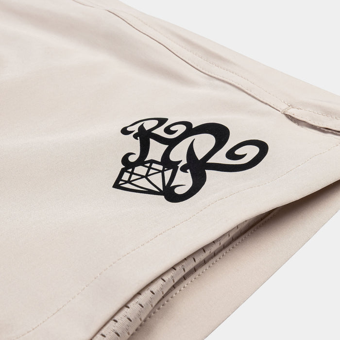SP x Richie Rich Hybrid Mens Shorts (Cream/Green)