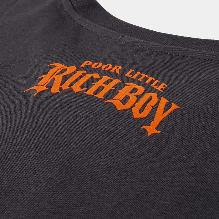 SP x Richie Rich Poor Little Rich Boy Mens Short Sleeve Shirt (Grey/White)