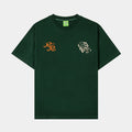 SP x Richie Rich Secure The Bag Mens Short Sleeve Shirt (Green/White)