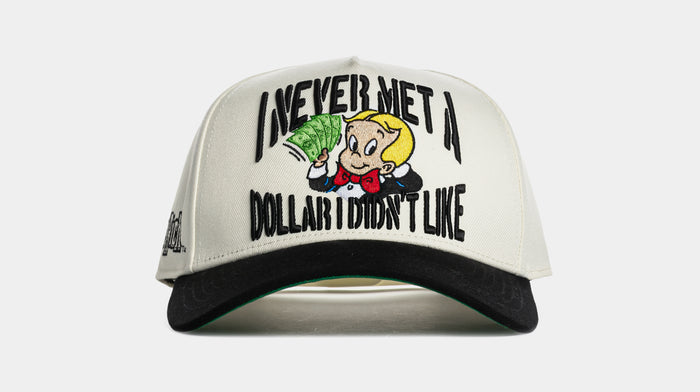 SP x Richie Rich Snapback Mens Hat (Cream/Black)