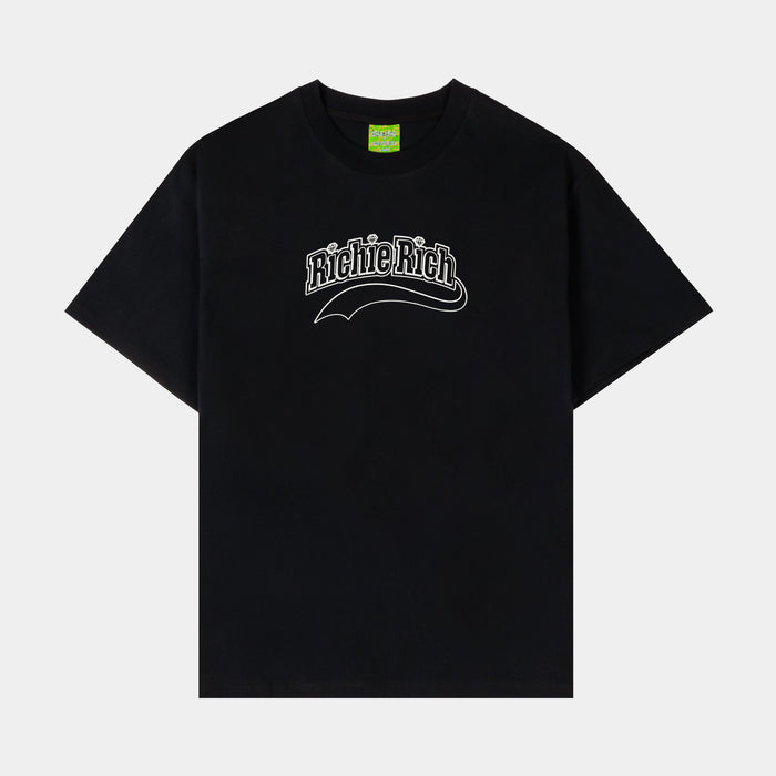 SP x Richie Rich Wonderful Wallet Mens Short Sleeve Shirt (Black/White)