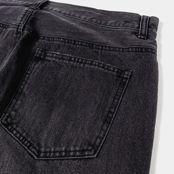 SP x Scarface All Over Print Oversized Demin Washed Mens Pants (Black/Black)