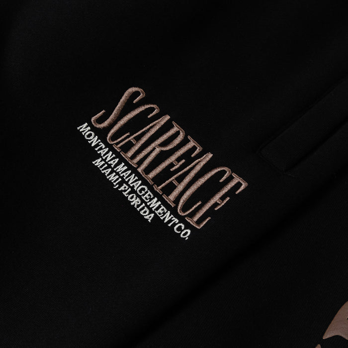 SP x Scarface Chico Fleece Mens Sweatpants (Black/Taupe)