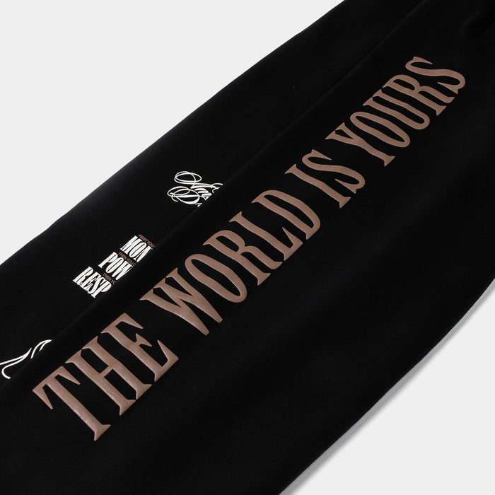 SP x Scarface Chico Fleece Mens Sweatpants (Black/Taupe)