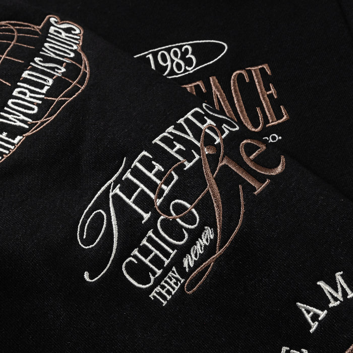 SP x Scarface Chico Zip Up Mens Hoodie (Black/Taupe)