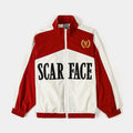 SP x Scarface Crest Track Mens Jacket (Red/White)