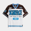 SP x Scarface Mesh Mens Jersey (White/Blue)