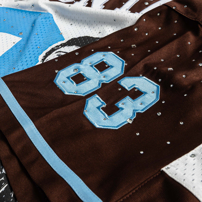 SP x Scarface Mesh Mens Jersey (White/Blue)