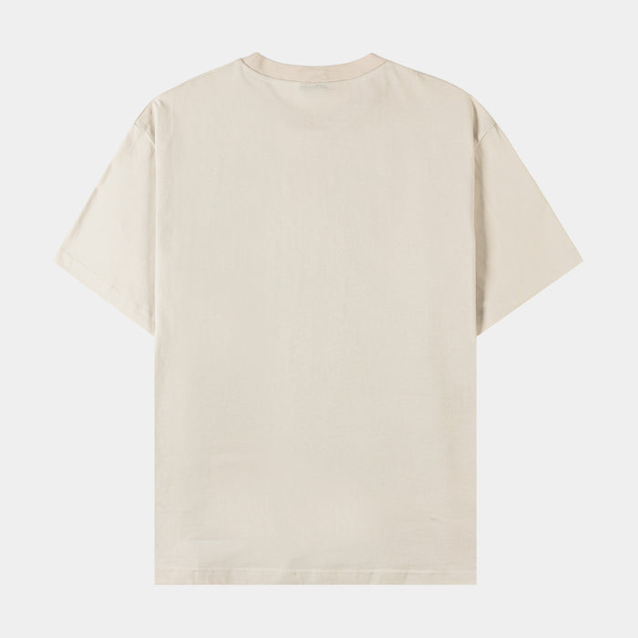SP x The Boys Heroes Mens Short Sleeve Shirt (Beige/Red)