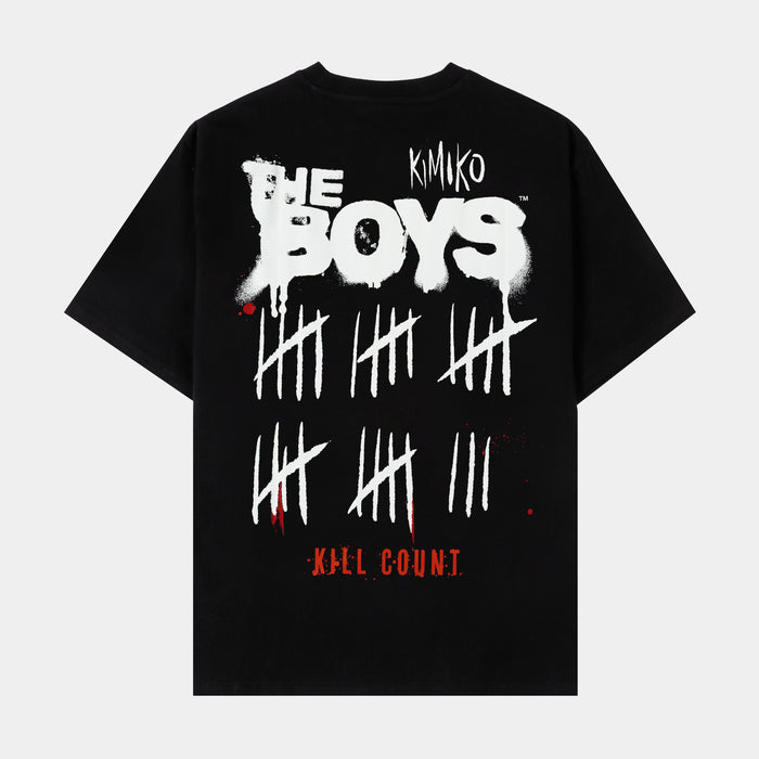 SP x The Boys Kimiko Mens Short Sleeve Shirt (Black/White)