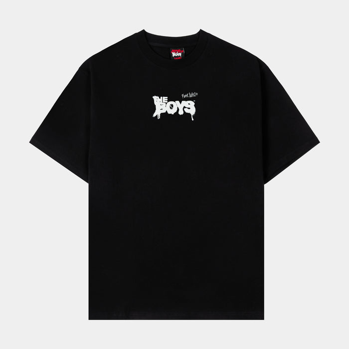SP x The Boys Supes Mens Short Sleeve Shirt (Black/Red)